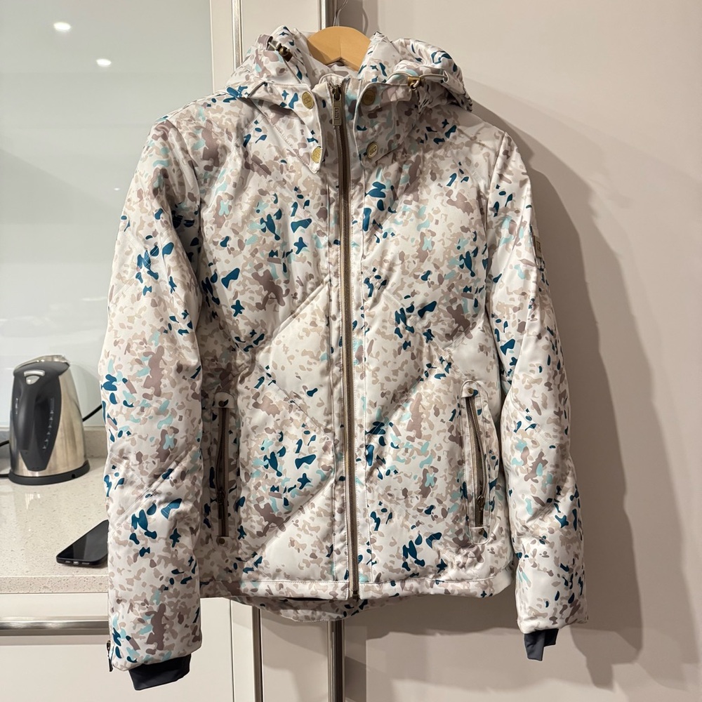 NILS Blue and Tan Camouflage Jacket
